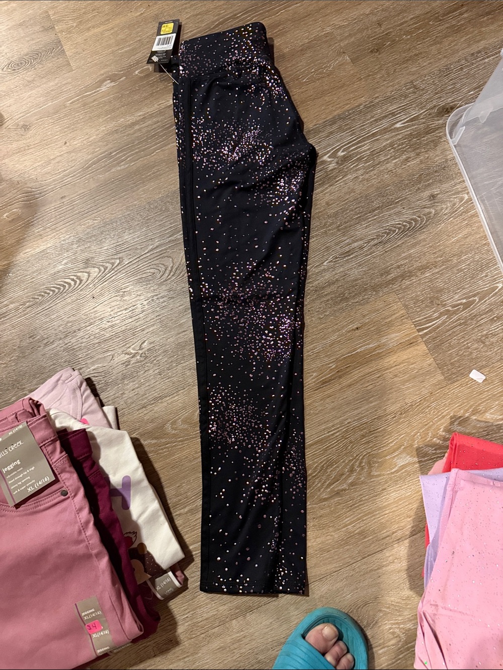 Girls xL 14-16 Pink & Purple Assorted Tops and Pants Set - Multiple Pieces - Picture 7 of 14